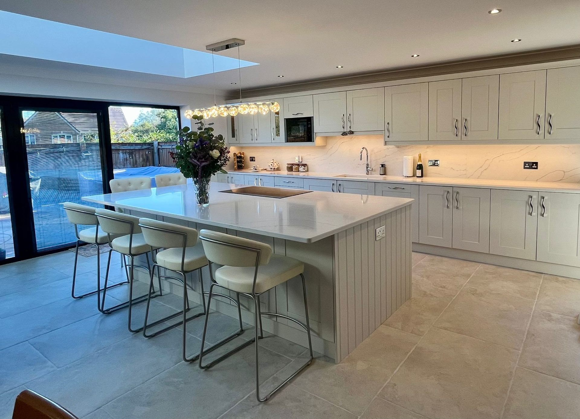 Olympia Quartz installation — Porthcawl