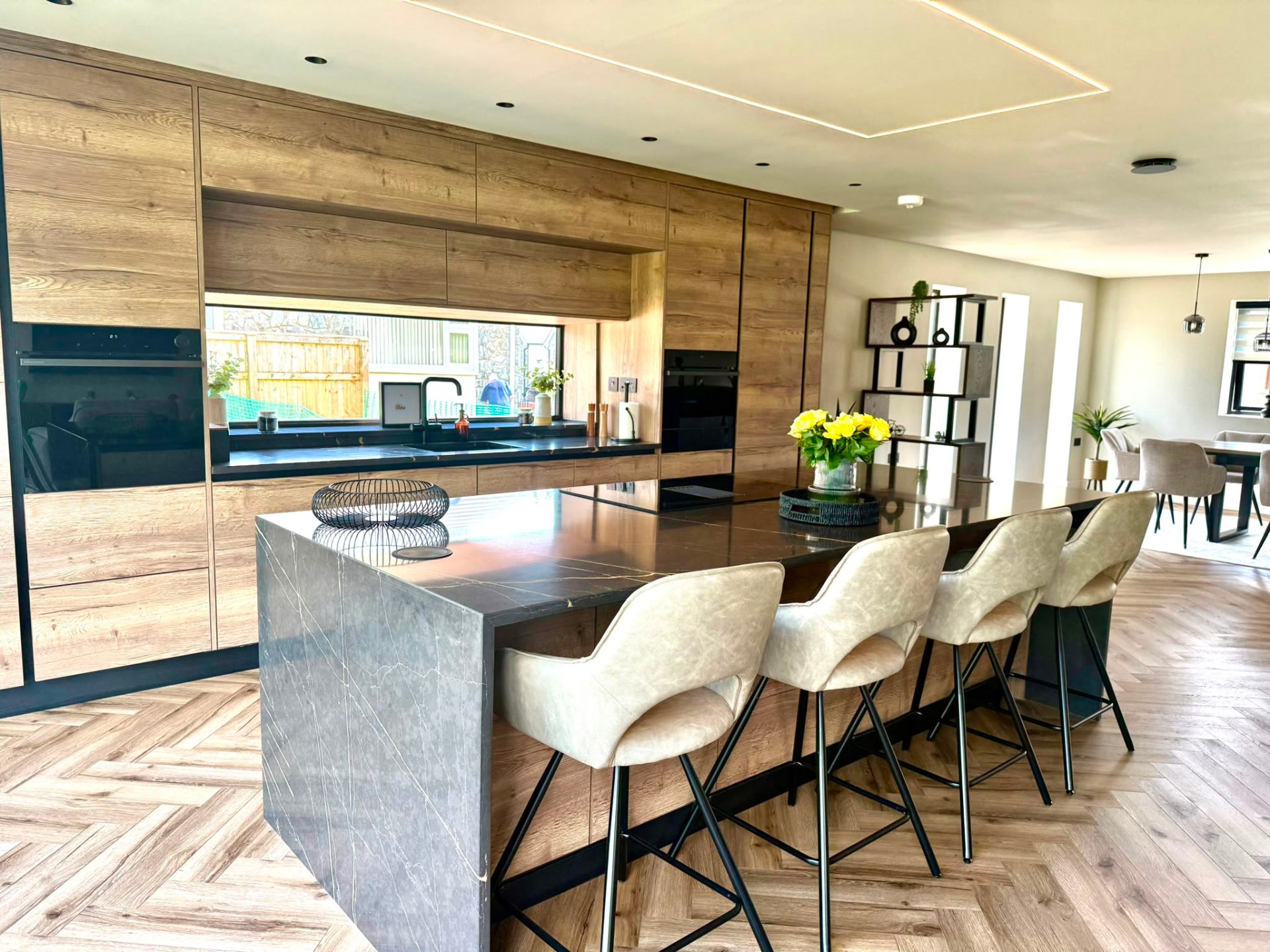 Portoro Quartz installation — Ystradgynlais