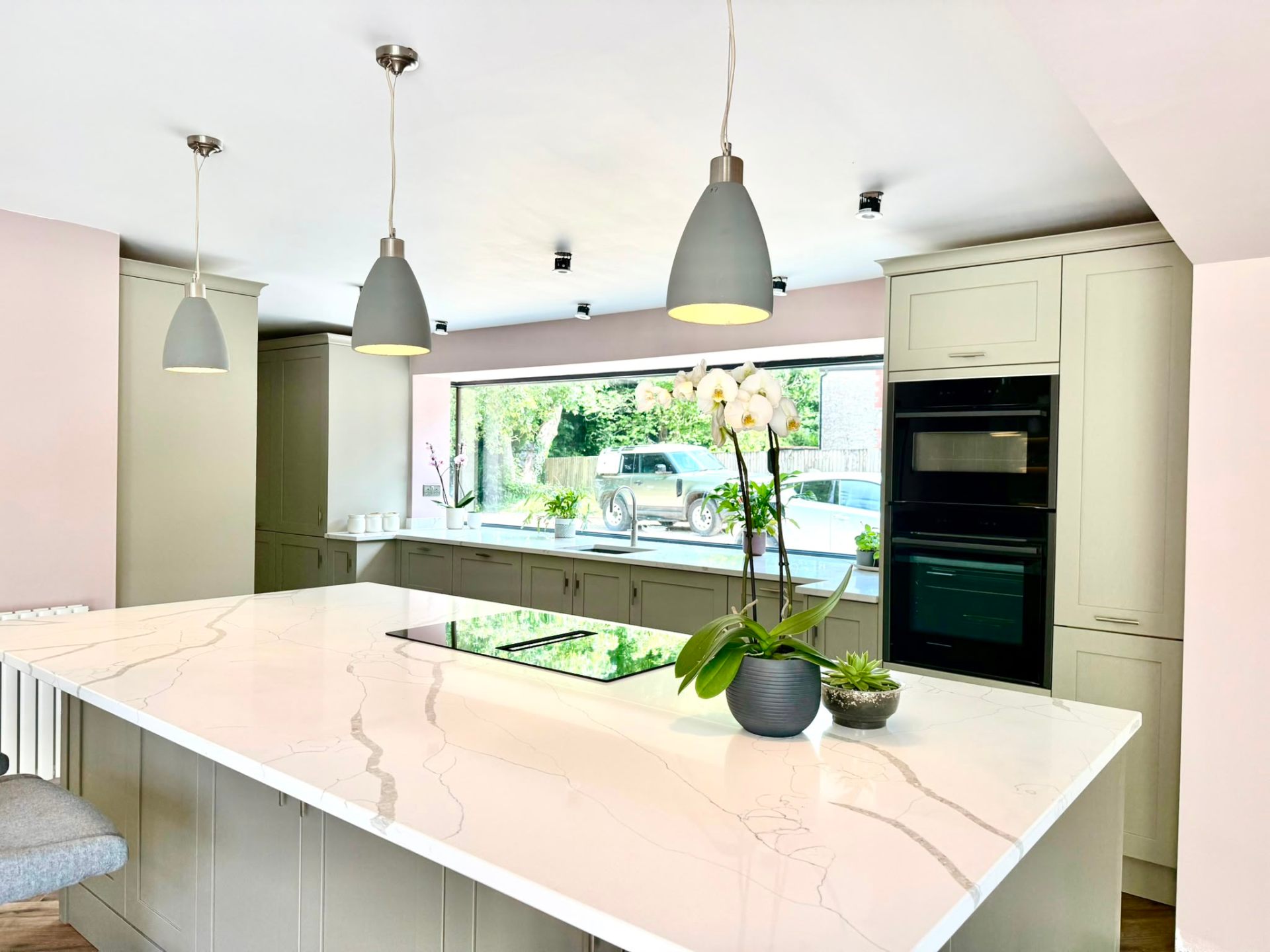 Nilestone Statuario Quartz island in Vale of Glamorgan