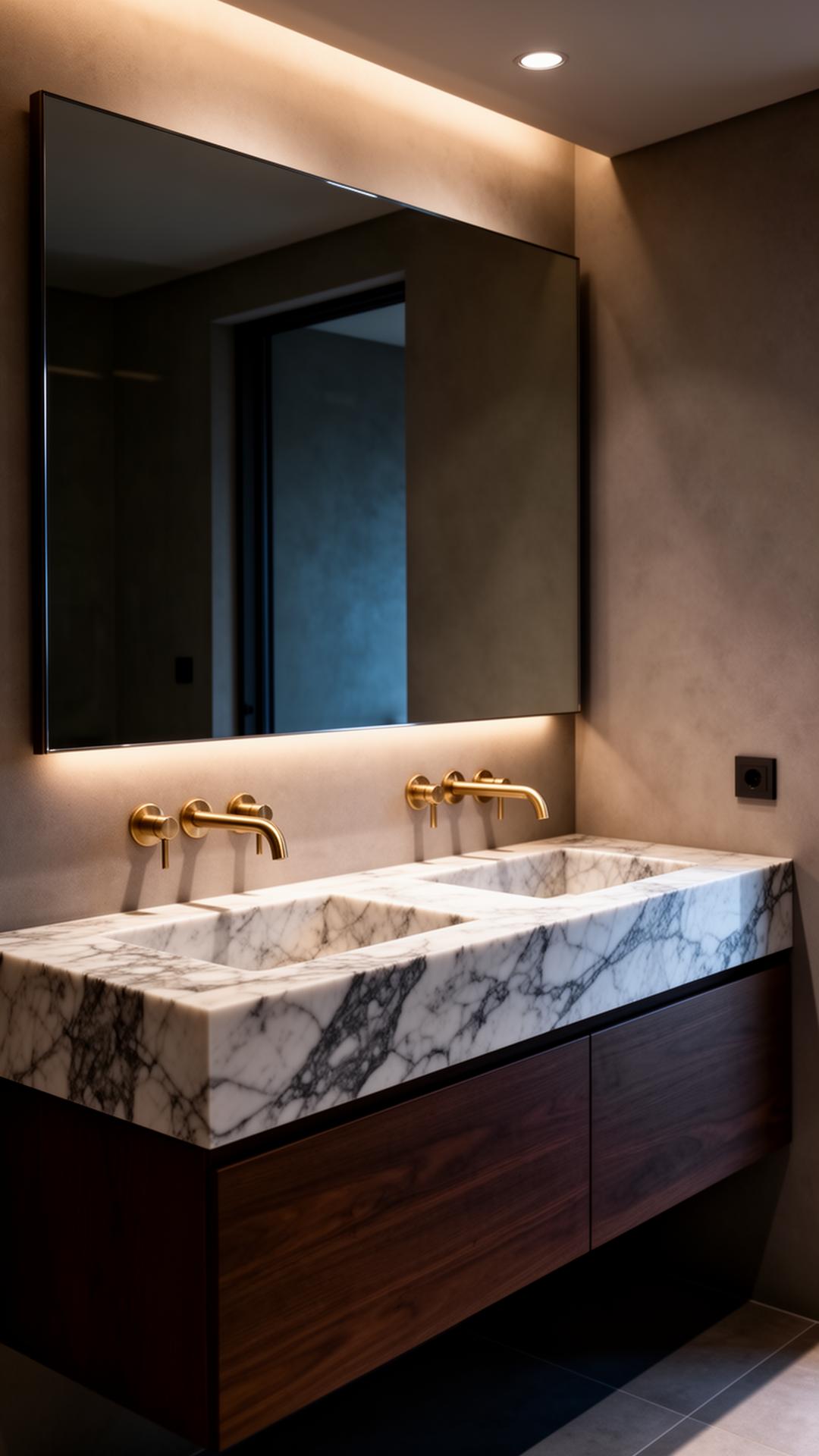 Statuario Marble installation — Clifton, Bristol