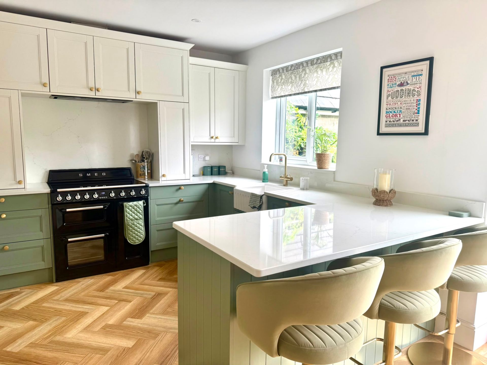 Misterio Quartz kitchen in the Vale of Glamorgan