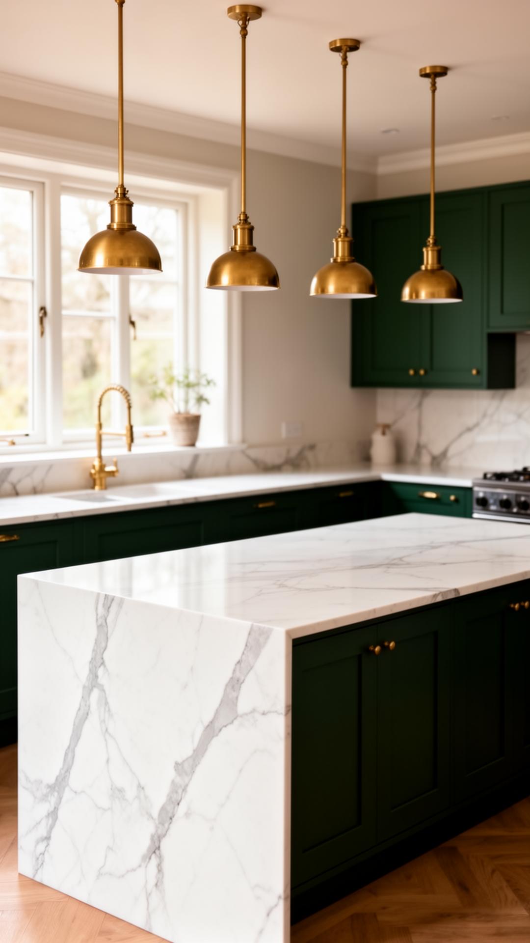Calacatta Quartz installation — Penylan, Cardiff