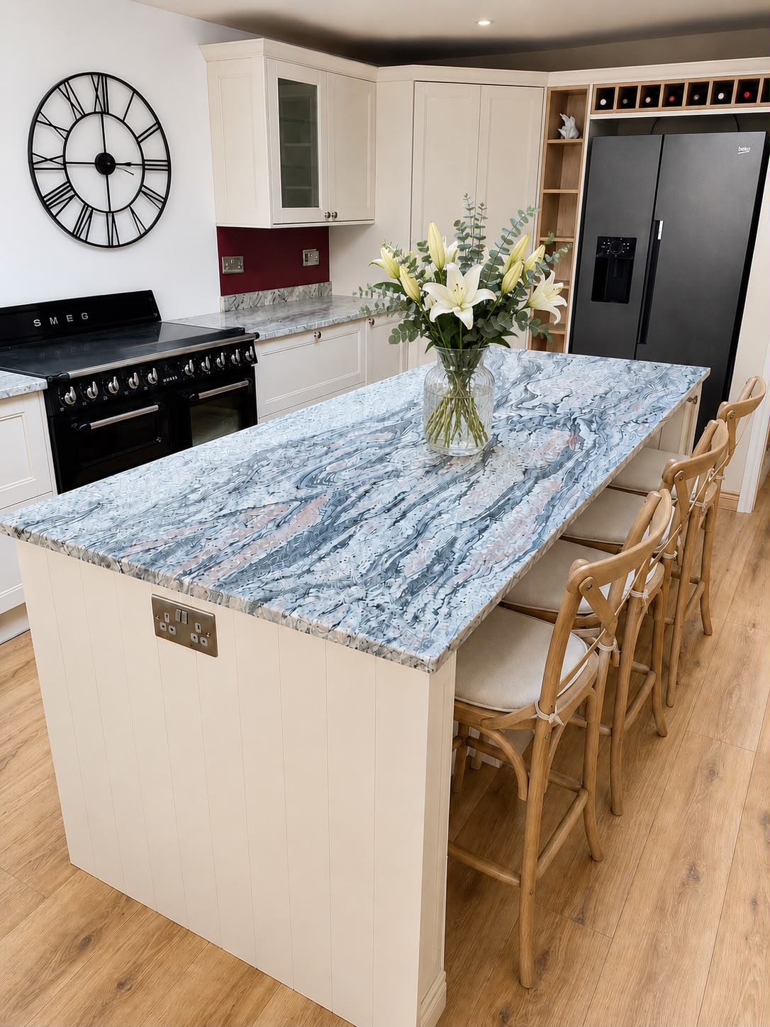 Paracema Granite installation — Pontyclun