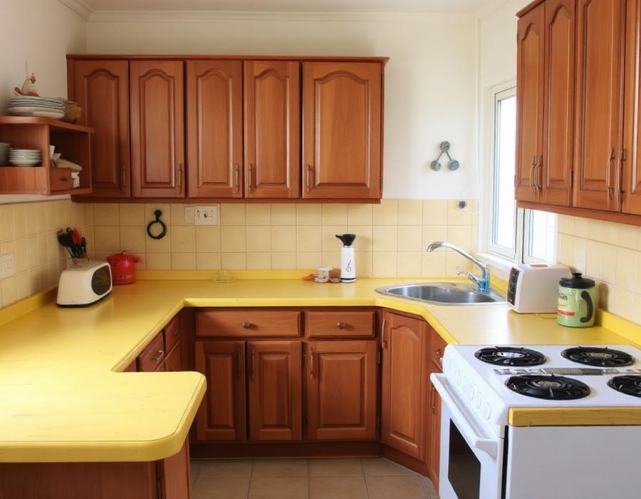Before — Carrara Marble in Larkhall, Bath